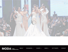 Tablet Screenshot of modaweekinternational.com